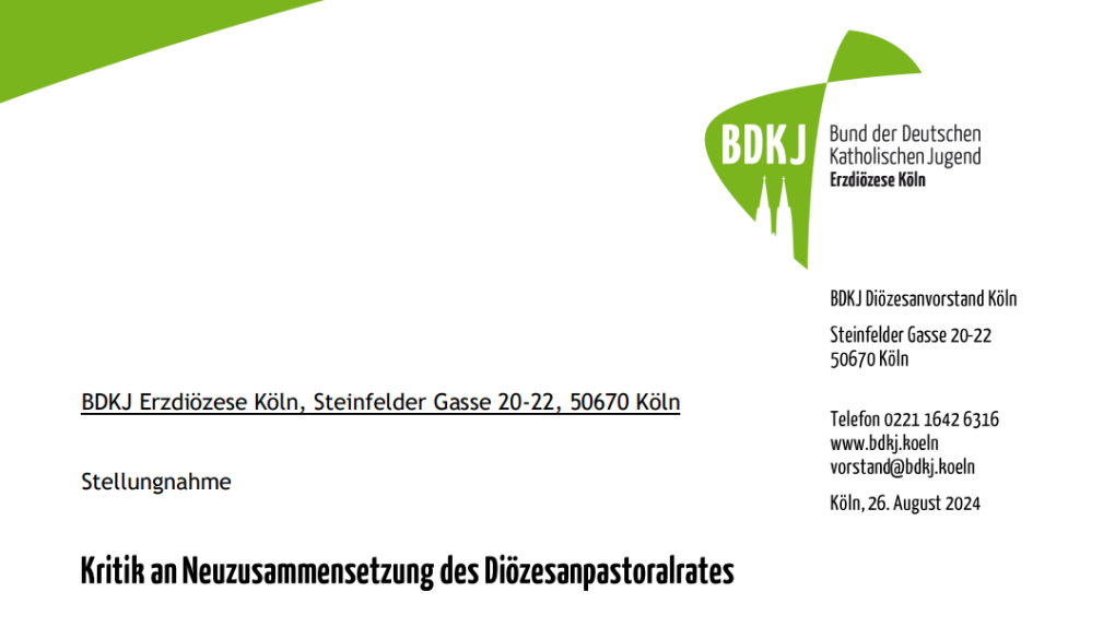 Stellungnahme 24.08.24